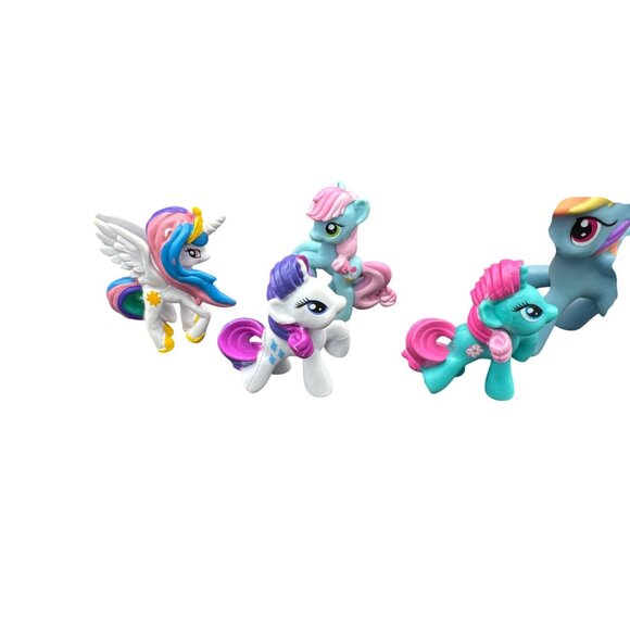 11 My Little Pony Toy Lot Featuring Characters Twilight Sparkle & Rainbow Dash - Picture 2 of 6